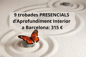 Profundización Interior - Només les 9 trobades presencials a Barcelona
