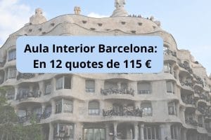 Aula Interior Barcelona - Pagament en 12 quotes