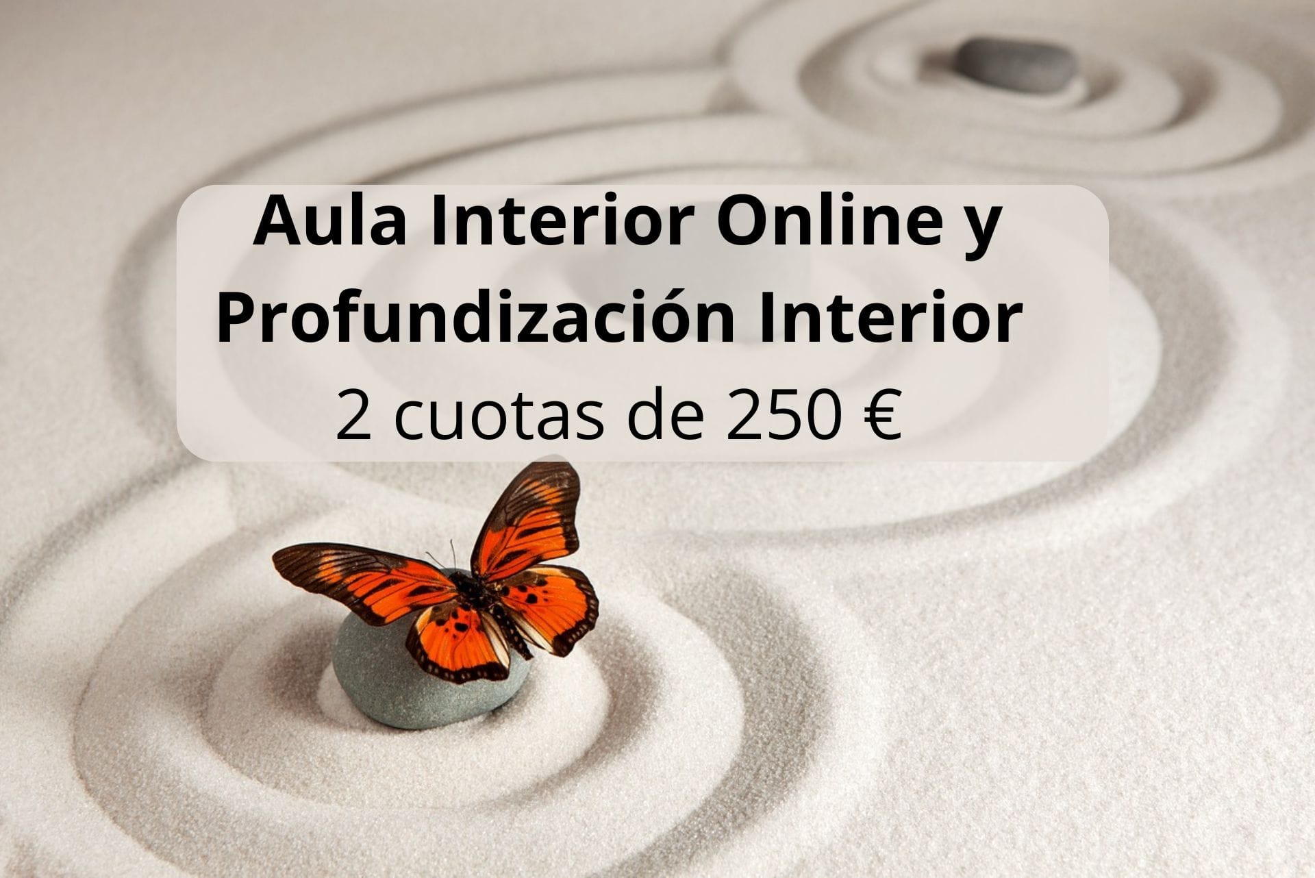 Aula Interior OnLine i Aprofundiment Interior - En dues quotes.