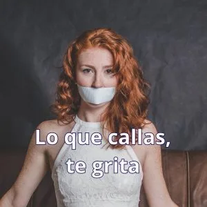 El que calles, et crida.